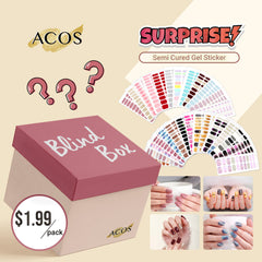 Blind Box (Semi Cured Gel Sticker)--10 packs - Lashmer