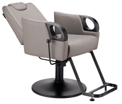 Karma Tumut Reclining Salon/ Barber/ Beauty Chair 02230101 - Fawn Salon Chairs Karma