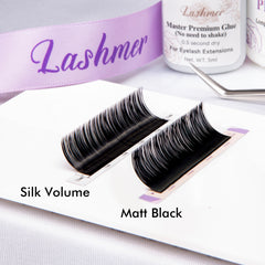 Lashmer Matt Black Volume Lashes - Lashmer