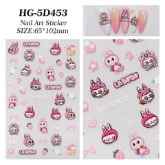 ACOS Labubu Nail Stickers - Lashmer