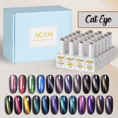 ACOS Cat Eye Gel Collection Kit (22 colors) - Lashmer