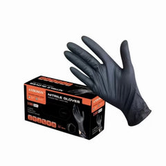 ACOS Portable Black Nitrile Gloves (100pcs/pack) - Lashmer