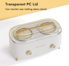 ACOS Professional Duo Wax Heater 2L (White) - Lashmer