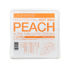 Lashmer Professional Natural Hot Wax / 1 Litre_Peach - Lashmer