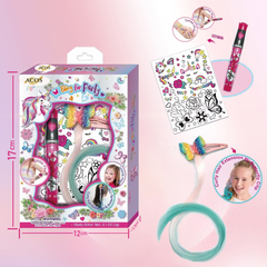 Kids Nail Kits with Bling For Party-Tattoo Set - Lashmer
