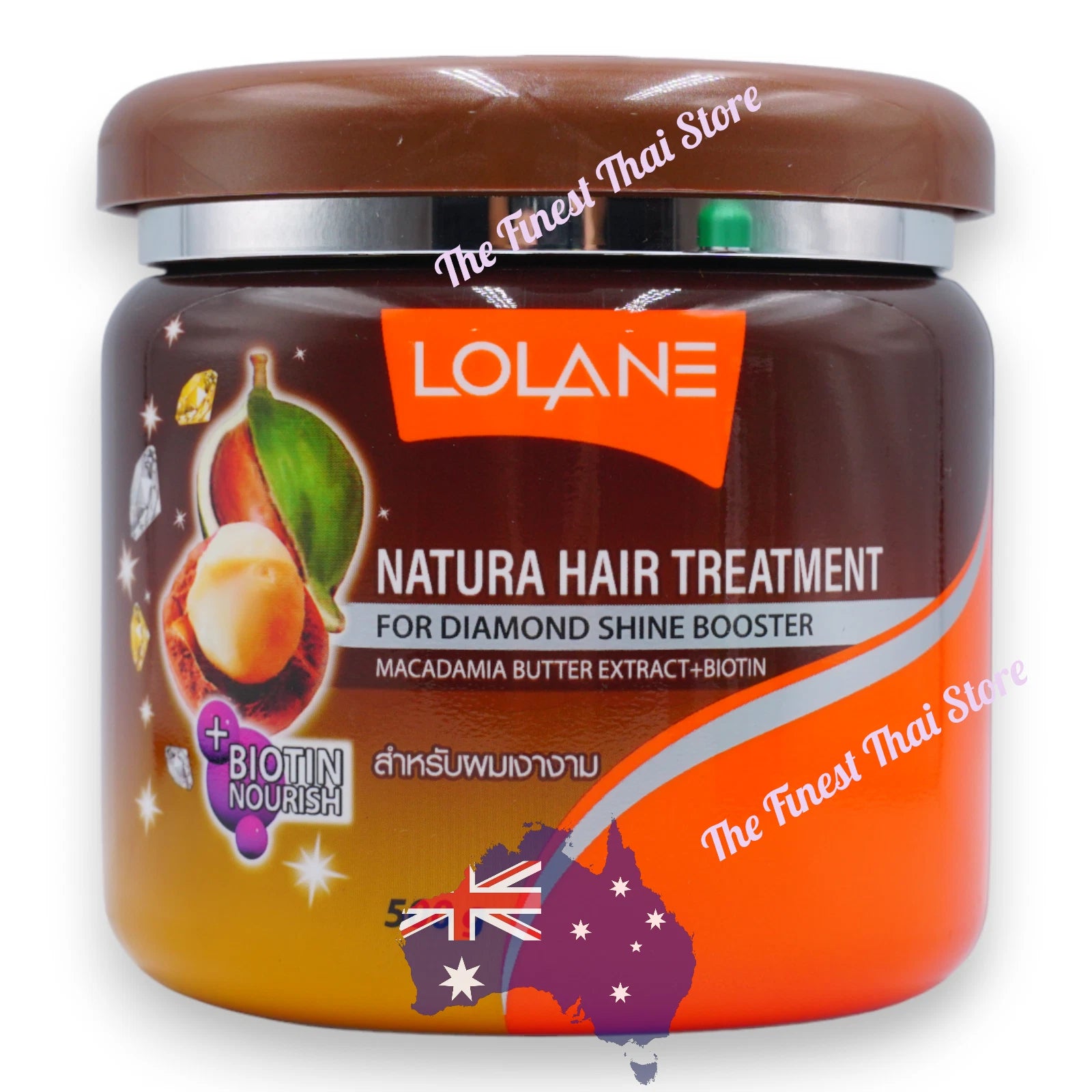 Lolane Natura for Diamond Shine Booster Hair Treatment (250g/500g) - Lashmer