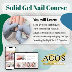 ACOS Solid Gel Nail Course - Lashmer