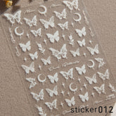 ACOS Nail Art Stickers -- Butterfly #003 - Lashmer