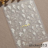 ACOS Nail Art Stickers -- Butterfly #004 - Lashmer