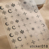 ACOS Nail Art Stickers -- Lace #001 - Lashmer