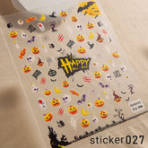 ACOS Nail Art Stickers -- Halloween #002 - Lashmer
