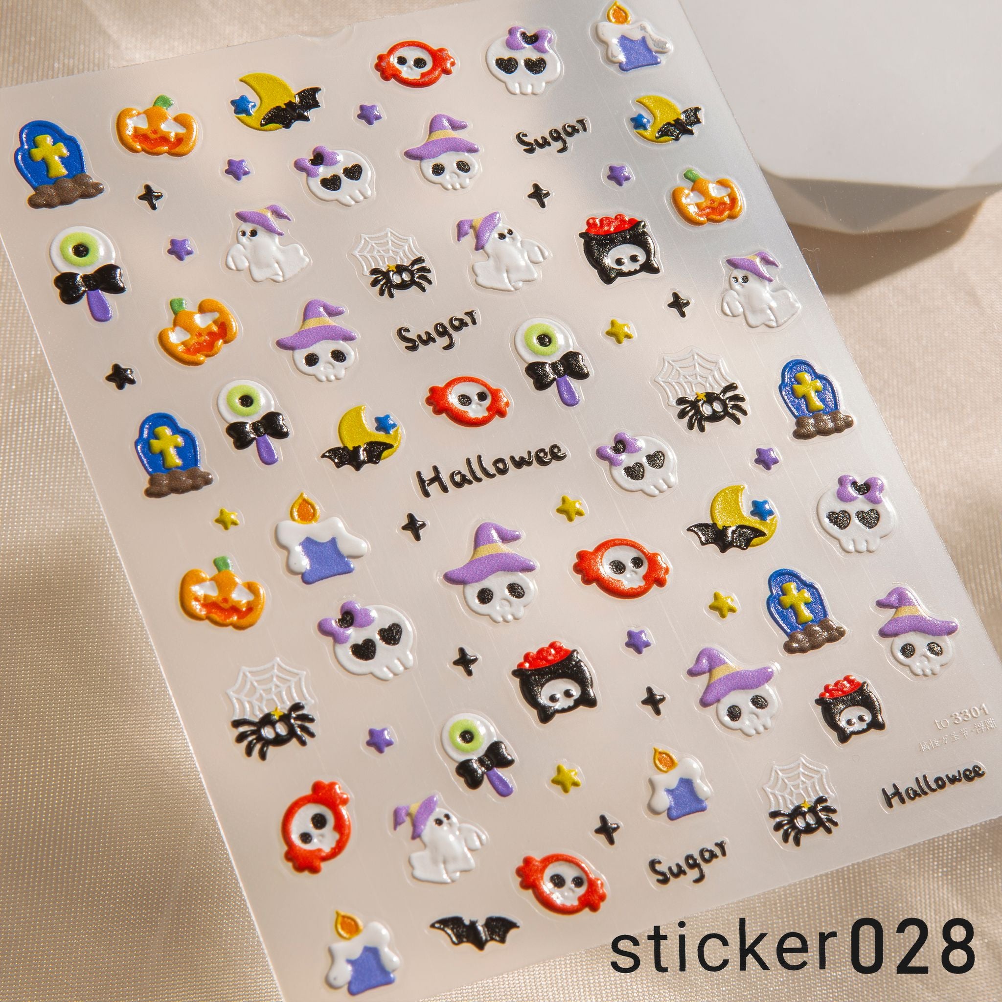 ACOS Nail Art Stickers -- Halloween #003 - Lashmer