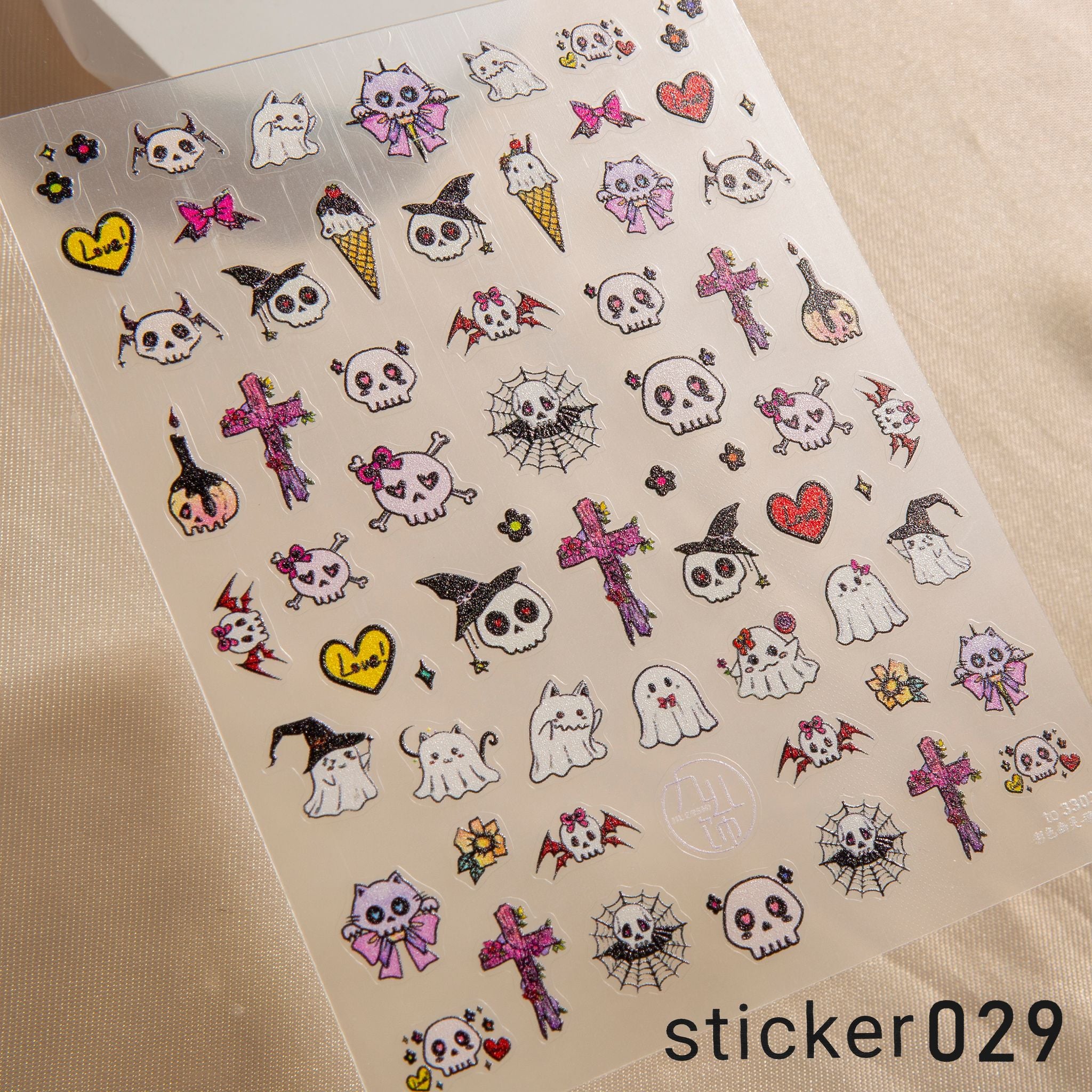 ACOS Nail Art Stickers -- Halloween #004 - Lashmer