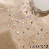 ACOS Nail Art Stickers -- Butterfly #010 - Lashmer