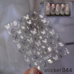 ACOS Nail Art Stickers -- Butterfly #011 - Lashmer