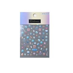 ACOS Nail Art Stickers -- Marine Life Series #002 - Lashmer