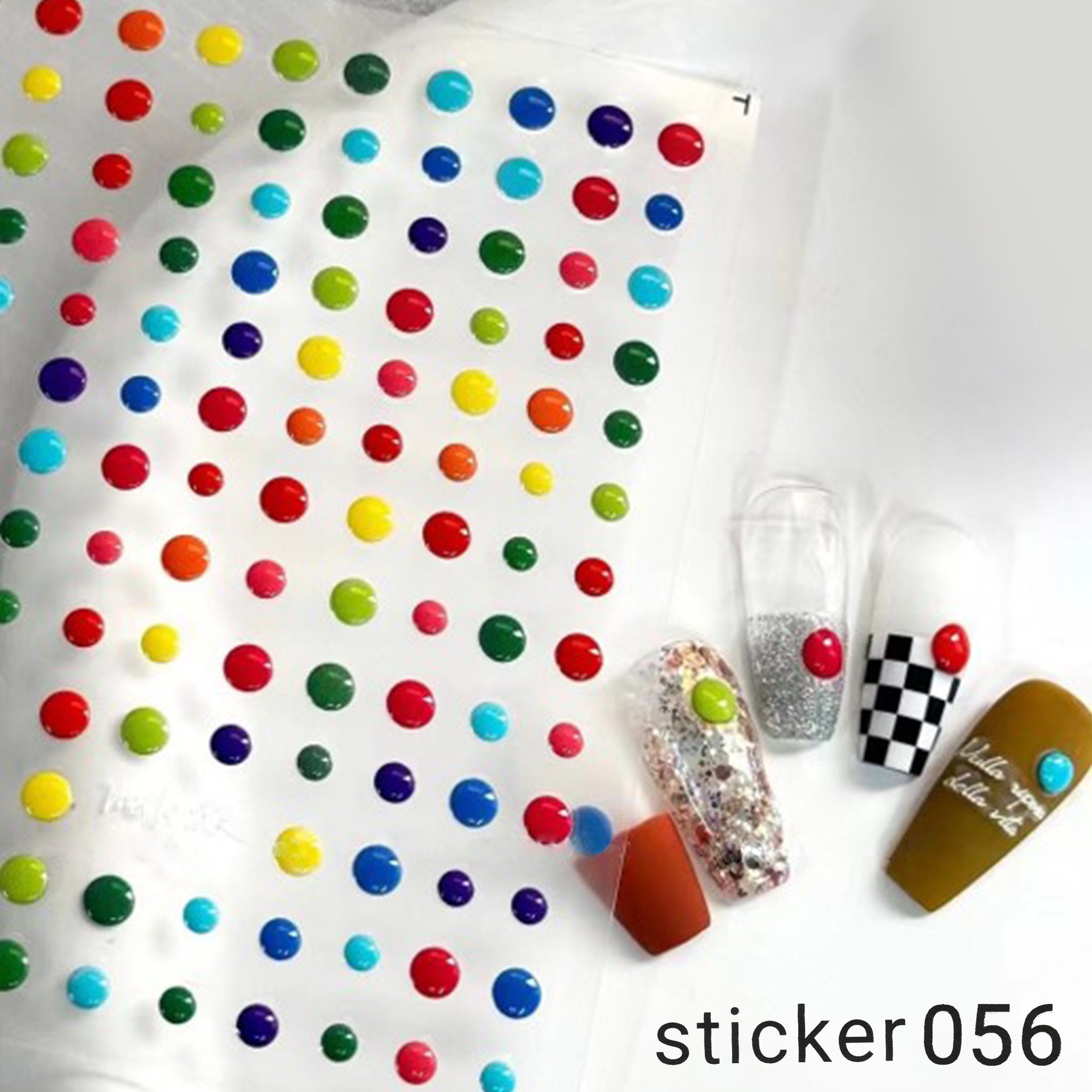 ACOS Nail Art Stickers -- Jelly Style #002 - Lashmer