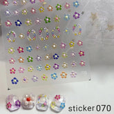 ACOS Nail Art Stickers -- Jelly Style #005 - Lashmer