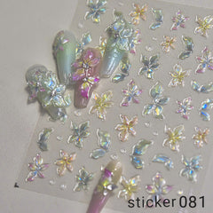 ACOS Nail Art Stickers -- Jelly Style #004 - Lashmer