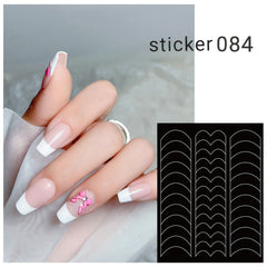ACOS Nail Art Stickers -- French - Lashmer