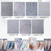 ACOS Nail Art Stickers -- Jewelry 002 - Lashmer