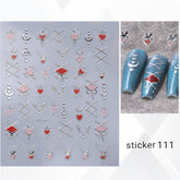ACOS Nail Art Stickers -- Jewelry 002 - Lashmer