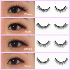 No Mink//Faux Mink Strip Lashes--La La Lei - Lashmer Nails&Eyelashes Supplier