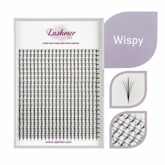 5D Wispy Promade Fans | Lashmer | C, D Curl-20 Lines - 440 Fans - Lashmer Nails&Eyelashes Supplier