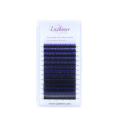 Blue Fast and Easy Fans Eyelashes D Curl (0.07) - Lashmer Nails&Eyelashes Supplier