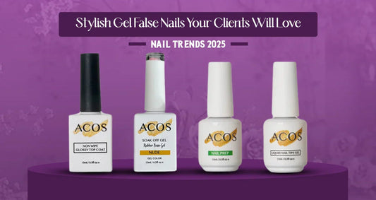 Nail Trends 2025: Stylish Gel False Nails Your Clients Will Love