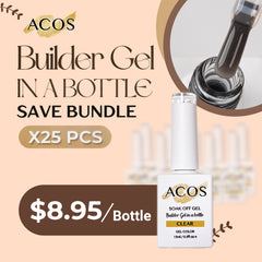 ACOS Clear Color Builder Gel In A Bottle (15ml)