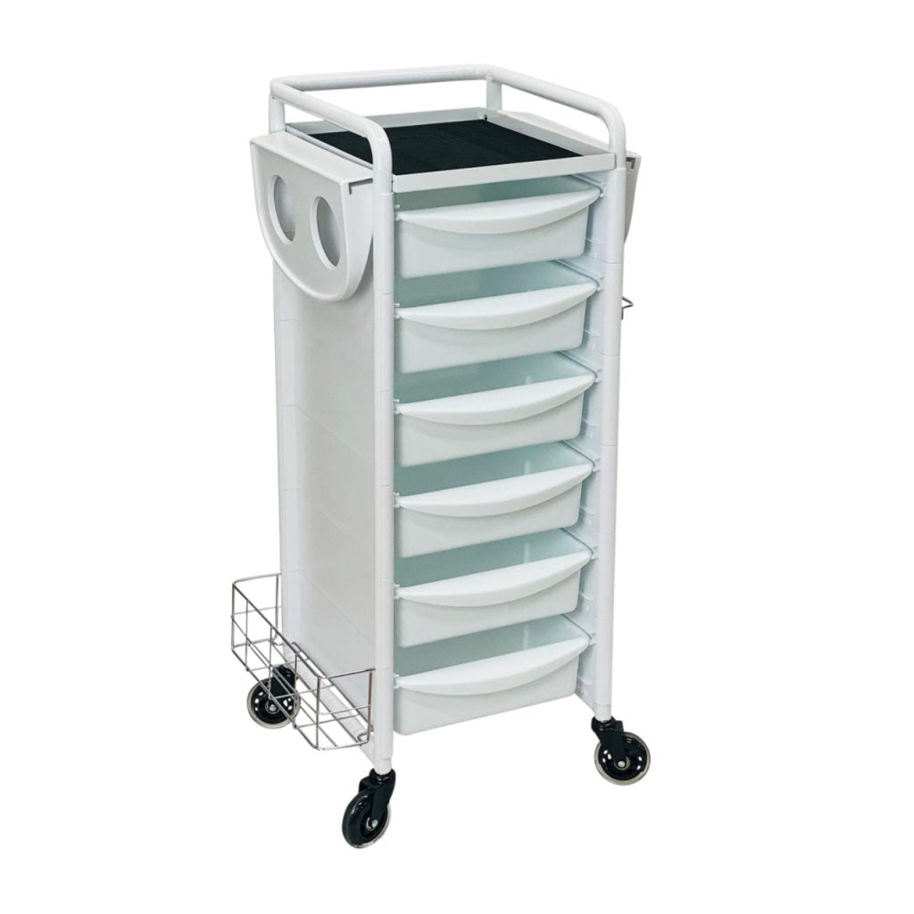Karma Darwin Hair Salon Trolley – 080504 White - Lashmer