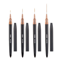 ACOS Nail Art Liner Brushes Set (4pcs) - Lashmer