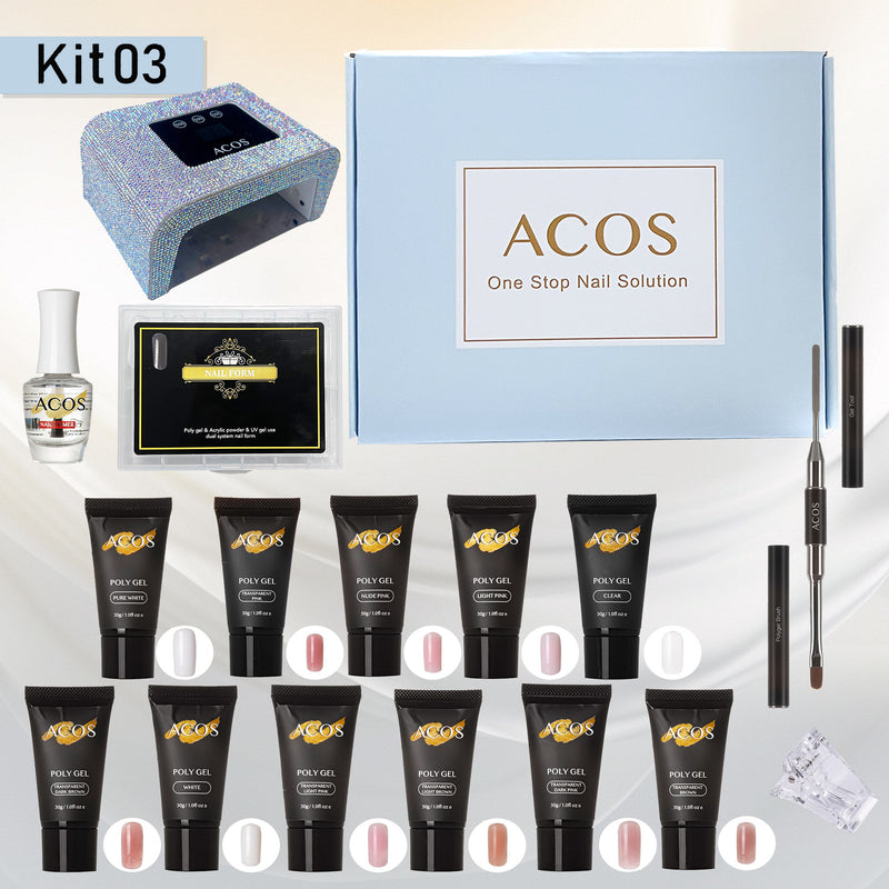 ACOS Poly Gel Collection Kit - Lashmer