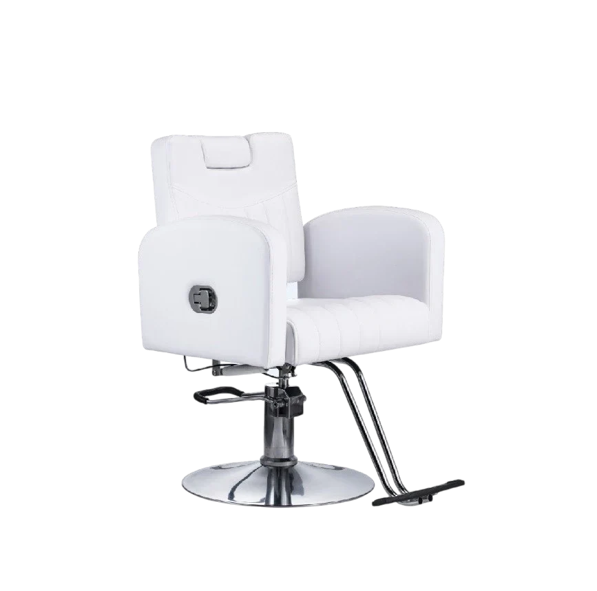 Karma Batlow Reclining Salon/ Barber/ Beauty Chair 02060402 - White