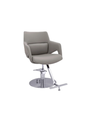 Karma Cessnock Salon Chair Grey/Chrome 02171802