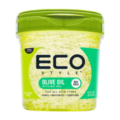 ECO STYLE ( OLIVE OIL-KRYSTAL - CURL & WAVE- ARGAN OIL) STYLING GEL