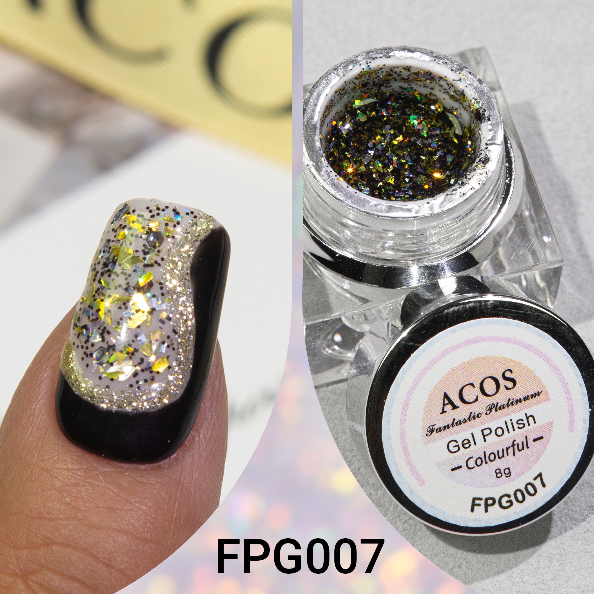 ACOS Fantastic Platinum Gel Polish Series (8g) - Lashmer