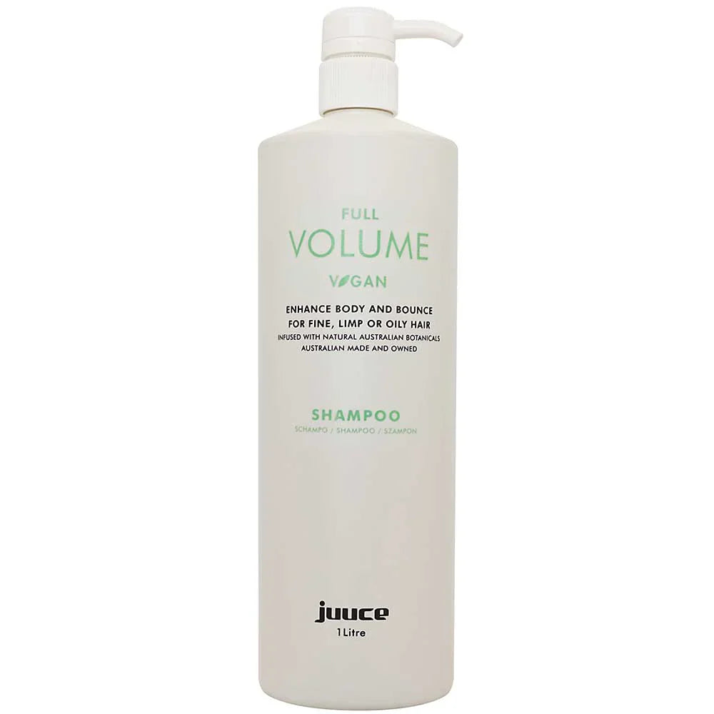 JUUCE FULL VOLUME SHAMPOO CONDITIONER 1 L DUO PACK (pumps not included)