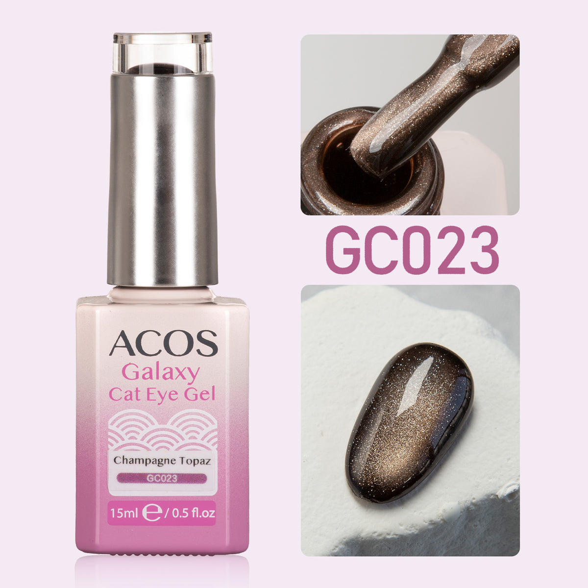 ACOS Galaxy Cat Eye Gel Colour (15ml) - Lashmer