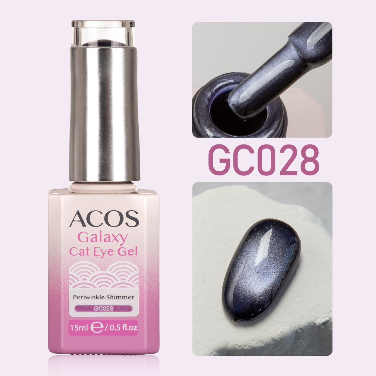 ACOS Galaxy Cat Eye Gel Colour (15ml) - Lashmer