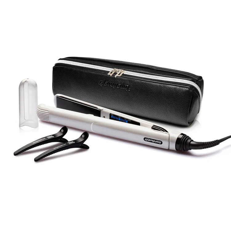 GlamPalm CLINIC™ Diamond White Hair Straightener