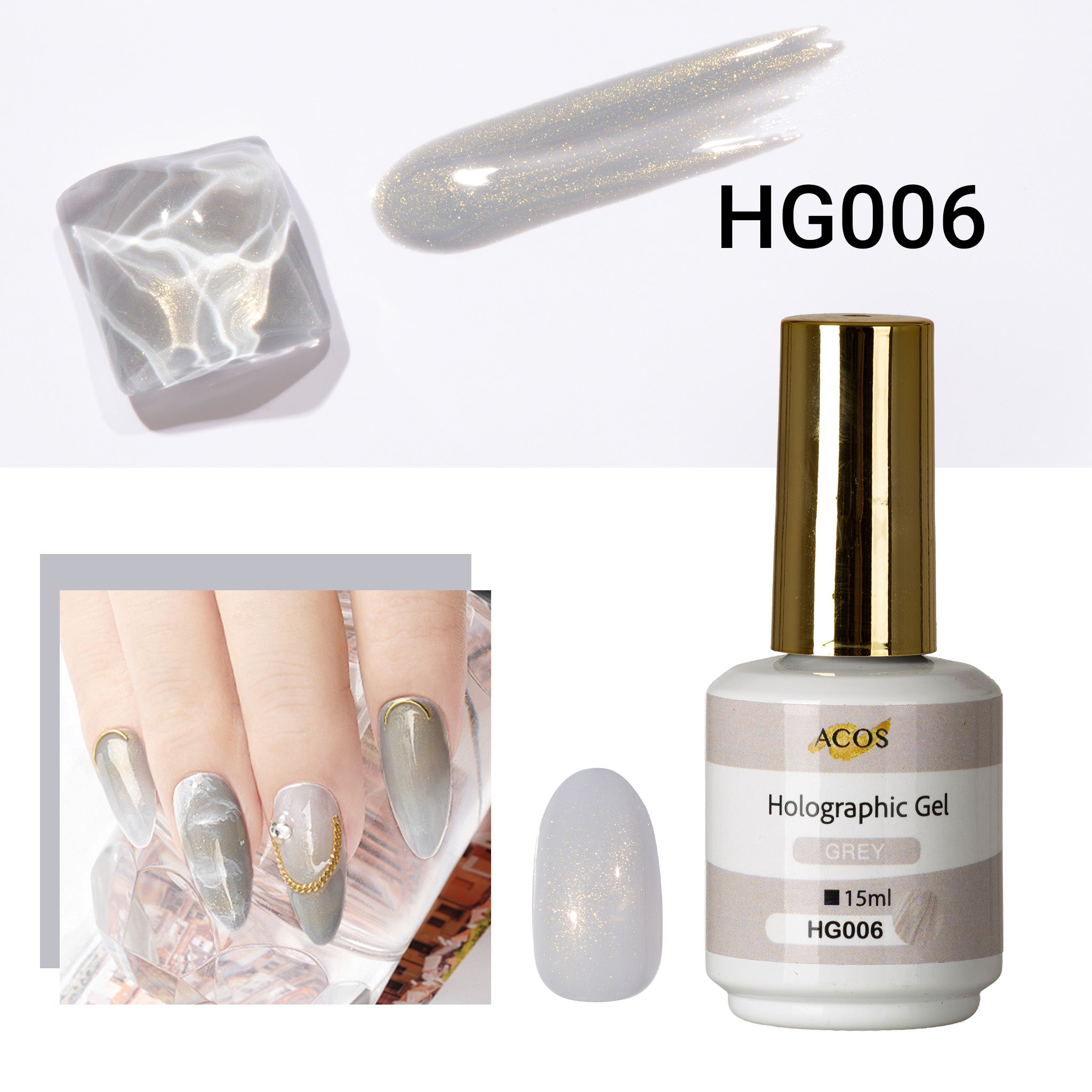 ACOS Holographic Gel (15ml) - Lashmer