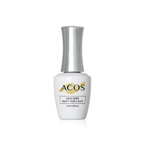 ACOS Non Wipe Matt Top Coat (15ml) - Lashmer Nails&Eyelashes Supplier