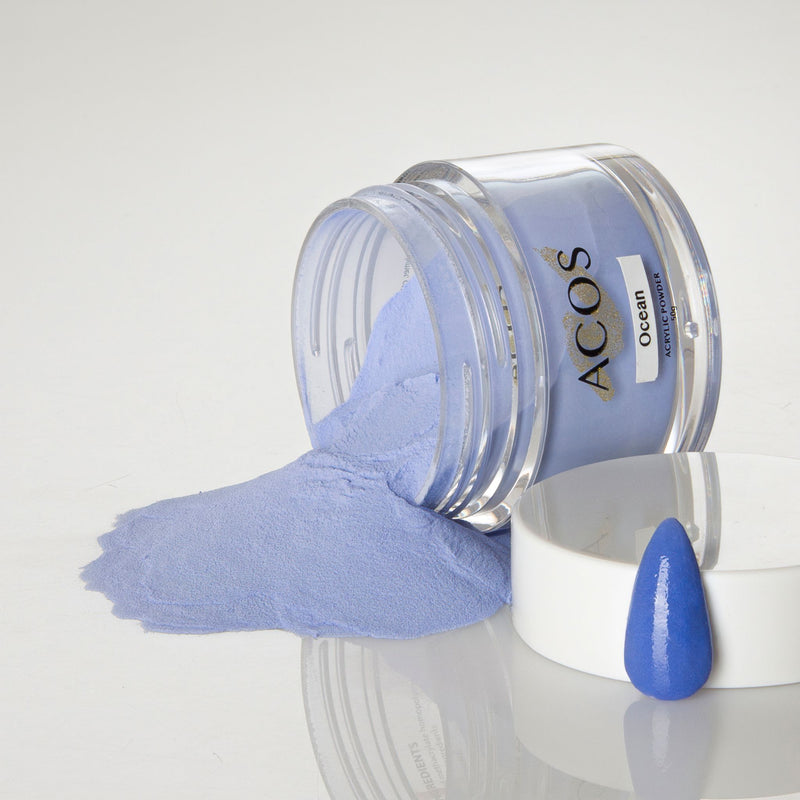 ACOS Dipping & Acrylic Powder (2in1) Blue (50gm) - Lashmer Nails&Eyelashes Supplier
