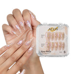 ACOS Long Pointy Easy Nails (Glowing Glitter) - Lashmer