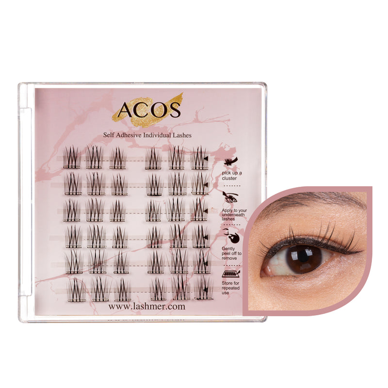 ACOS Cluster Lashes-No Glue-36 Clusters-Style 3 - Lashmer