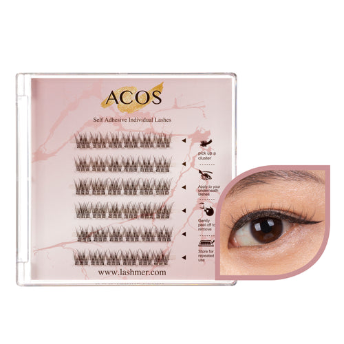 ACOS Cluster Lashes-No Glue-36 Clusters-Style 6 - Lashmer