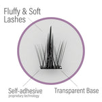 ACOS Cluster Lashes-No Glue-36 Clusters-Style 19 - Lashmer