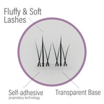 ACOS Cluster Lashes-No Glue-72 Clusters-Style 24 - Lashmer